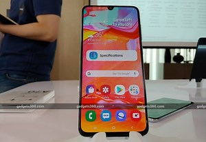 Samsung Galaxy A70 Price Revealed, India Listing Tips Launch Is Imminent
