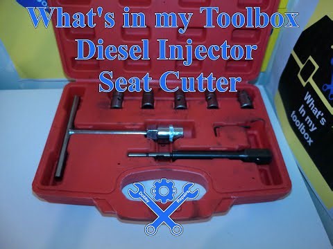 What's in my Toolbox - Diesel Injector Seat Cutter