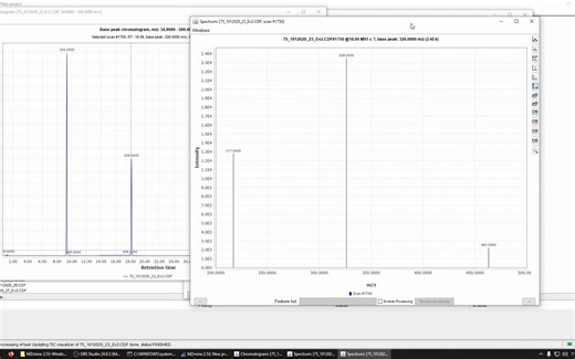 Analyzing GC_MS Data with MZmine2
