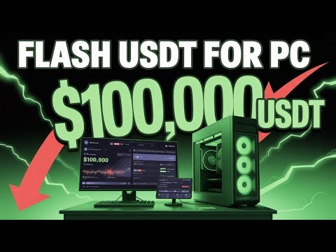 Flash USDT Software for PC 2025 – Generate 100,000 USDT Free on Windows/Mac (Download)