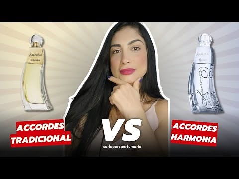 Perfume Accordes Tradicional X Perfume Accordes Harmonia de O Boticário!