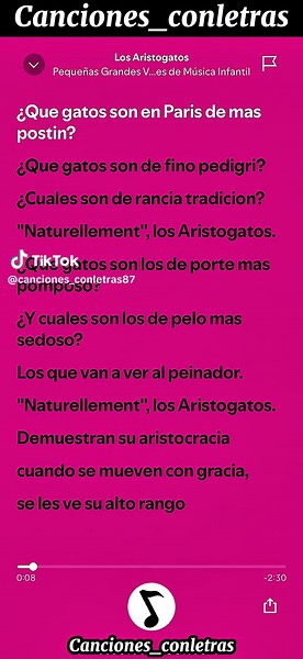 Los Aristogatos canción original. #losaristogatoscancionoriginal #losaristogatoscancion #aristogatoscancioncompleta #losaristogatosletracompleta #losaristogatoscancionoriginal #canciones_conletras