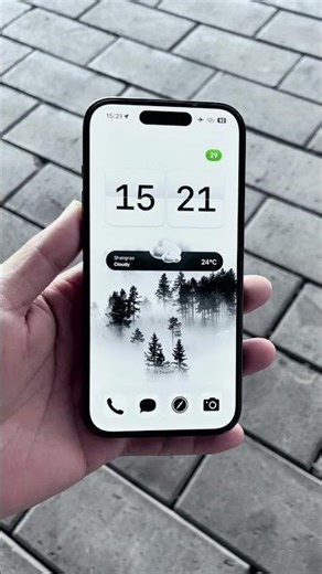 Minimalist iPhone setup