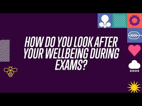 How do you manage your wellbeing during exam period? We asked university students for their top tips