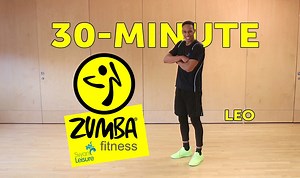 7.4K views · 126 reactions | ퟯퟬ-헠헜헡헨헧험 헼헳 헭혂헺헯헮 헙헶혁헻헲혀혀 ⠀ Have fun while you staying fit! Zumba Dance Workout with our best Zumba instructor Leo! Keep on doing this dance non stop to keep fit and stay motivated. ⠀ Keep an eye on our social media channels for more workouts and practices!  ⠀ Stay safe and stay tuned! | Swan Leisure | Facebook