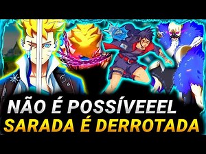 URGENTE!! SARADA ATACA O MAMUSHI O MAGEKYOU SHARINGAN APARECE HIDARI ENTRA EM AÇÃO COM NOVO PODER