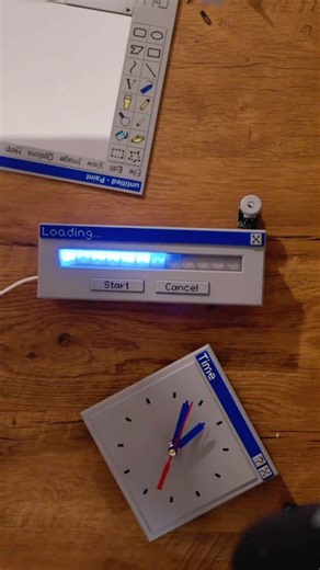 oioddo on Instagram: "💝 A Countdown to Love, Framed in Retro Tech. Just 3D-printed this custom Windows 98-themed timer for my girlfriend! 🕰️✨ From the pixel-perfect “Start” button to the classic beige chassis and CRT-screen effect, it’s a nostalgic digital hug—counting down the days to our next adventure, anniversary, or just because. Because the best gifts aren’t just bought… they’re built with code, layers, and a whole lot of heart. ❤️🖨️ What would your special countdown be for? 👇 #3DPrint
