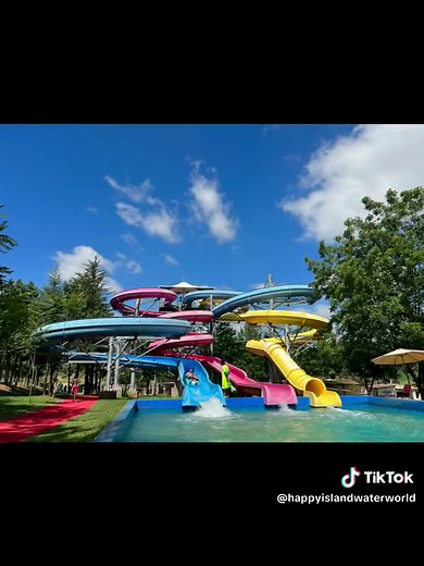 Which slide is your favorite? #happyislandwaterpark🏝️🏖️ #festivalseason