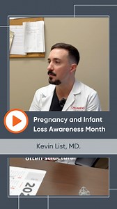 October is Pregnancy and Infant Loss Awareness Month, a time dedicated to recognizing the grief and challenges faced by families who have experienced the loss of a pregnancy or an infant. Dr. Kevin List discusses reasons people may experience pregnancy loss, as well as coping mechanisms. 李 #OrlandoHealth #PregnancyLoss | Orlando Health | Facebook