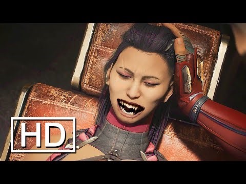 Mileena Tarkatan Disease Transformation Cinematic SCENE! | Mortal Kombat 1