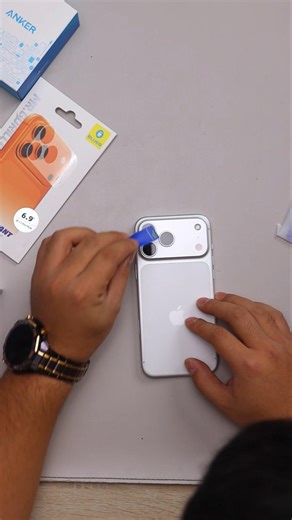 iPhone17 Pro Screen protector Apply Process