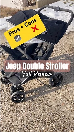 Jeep Double Stroller Review
