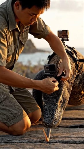 Komodo Dragon POV: I Discovered a Hidden Underground Tomb
