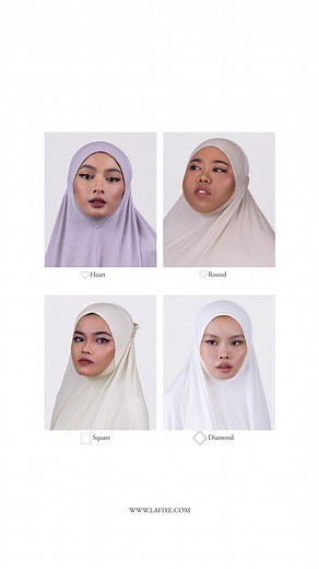 LAFIYE on Instagram: "The face opening of Luxe Prayer Robe’s is designed to adapt to any facial shape, ensuring it stays in place without slipping off during prayers🕊️ Enjoy the peace of mind and focus on your spiritual journey, with a robe that remains perfectly intact and comfortable. Which facial shape are you?"