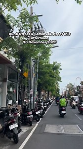 Driving my motorbike along Kunti Street & Seminyak today’s afternoon 🩷 | Galih Bali Tour - Bali Driver and Guide