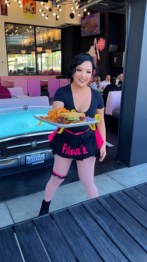 Experience the Best Burger and Curly Fries at Friscos Carhops!