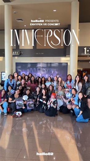 hello82 PRESENTS | Want to feel lucky and meet ENHYPEN only 10cm away? 🤩 Don’t miss your chance to get IMMERSED in their first ever VR Concert! Check out a... | Instagram