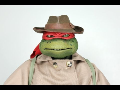 NECA 1/4 Scale RAPHAEL IN DISGUISE TMNT figure review