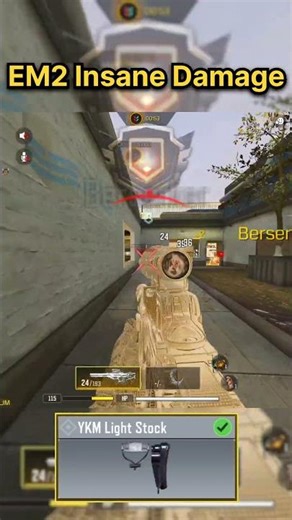 This EM-2 Loadout has ZERO Recoil! 🎯 #CODM #damnsowild