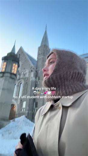 A Day in My Life as a Uni Student with a Contech Startup