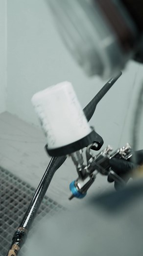 2.6K views · 30 reactions | Every movement is deliberate. With a fluid, calculated rhythm — like a slow dance — the lacquer settles on the PRÖPUS. Turning a raw, ultra-light structure into a living sculpture. Because for us, the finish isn't just a layer. It’s the final signature on a piece of art. www.ridegemini.com | GEMINI | Facebook