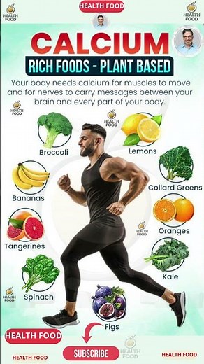 Top Calcium Rich Foods for Vegans & Vegetarians #Calcium #PlantBased #VeganDiet #BoneHealth