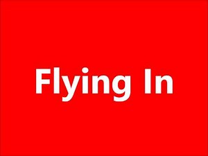 Cartoon Flying In Sound Effect