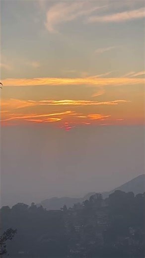 Landor. . #song #love #sunset #nature #landscape #mussoorie