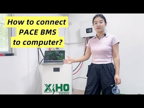 How to connect PACE BMS to computer for 16KWh lifepo4 battery pack?