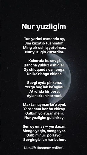 Sevgi haqida sher #yotube #love