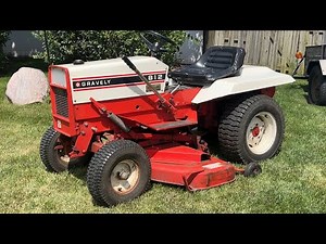 1977 Gravely 812 Garden Tractor and Attachments
