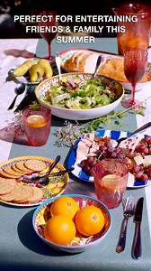 Set the table with our Summer Tableware! 🔥 Start looking forward to upcoming good weather and host your friends or family outdoors! 😎 Shop now: https://bit.ly/3OzuOrb #Enjoysummer #Summer #Heatwave #Summertableware #alfrescodining | homestore and more