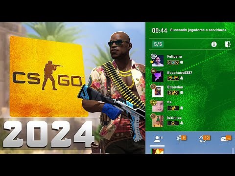 NÃO ACABOU... COMO JOGAR CS:GO em 2024 (funciona ONLINE)
