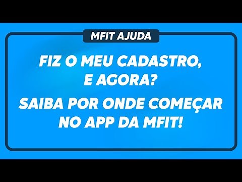 Get started with the MFIT app in these four quick steps