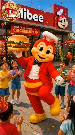 Jollibee Dance Surprise with Kids Giving Chickenjoy Moments