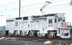 披着内燃机车外壳的电力机车 GM 1970s-80s的电力机车