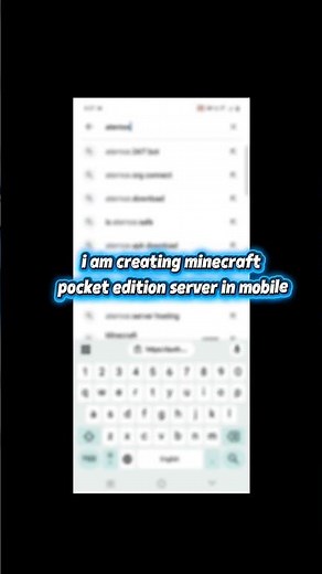 how to create server in Minecraft pocket edition and bedrock and Java edition#Minecraft#shorts