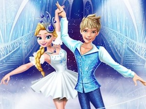 Play Elsa and Jack Ice Ballet | Free Online  Games. KidzSearch.com