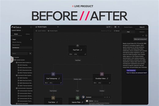 Aerospace Engine Design AI SaaS Redesign