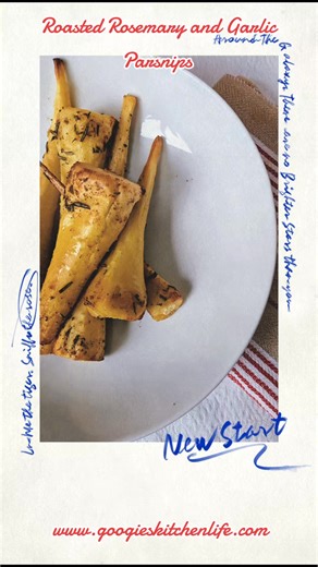 Golden, crispy, and packed with flavour 🌿🧄 these Roasted Rosemary and Garlic Parsnips are the perfect side dish for Sunday roasts, festive dinners, or any meal that needs a little extra comfort. Roasted until caramelised and fragrant, they’re simple to make but full of warmth and depth. Watch the video and grab the full recipe to see just how easy they are to bring to the table and don’t forget to let me know how yours turn out! #RoastedParsnips #RosemaryAndGarlic #EasySideDish #HomeCooking #C