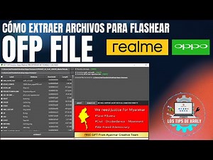 How to Extract OFP Files to Flash OPPO and Realme | How to Flash Oppo and Realme with OFP Files