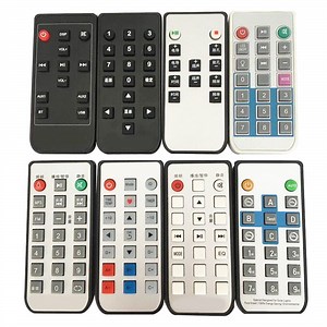 [Hot Item] 21 Keys Rubber IR Remote Control for DVR DVD MP3 Player Support Customize