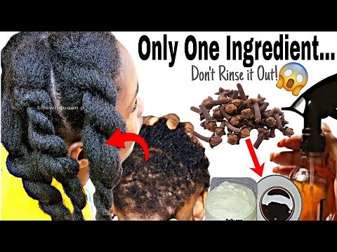 No Jokes! 3 ways I used CLOVES for MASSIVE hair growth| Use Cloves to grow your hair Extreme fast!