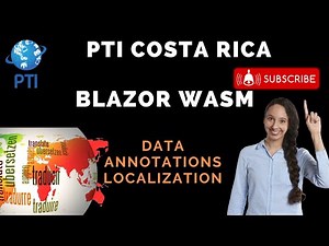 Blazor WebAssembly Tutorial - DataAnnotations Localization