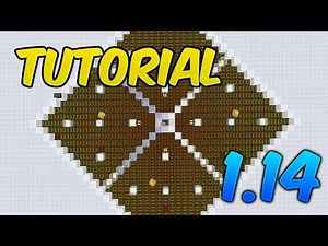 GRANJA DE CULTIVOS AUTOMÁTICA | Tutorial Minecraft 1.15 / 1.14+ Java