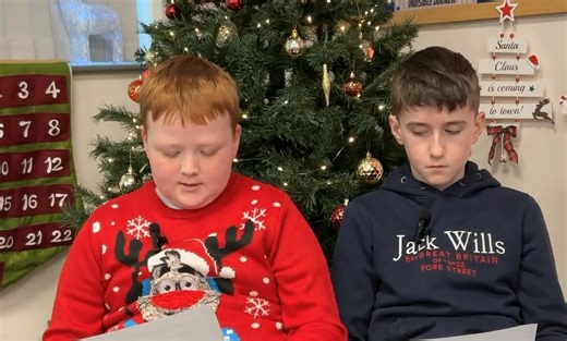 31st December – The Clock Tower Countdown New Year’s Eve with Joel and Jackson, reading The Clock Tower Countdown. Celebrate the joy of new beginnings and the hope that comes with midnight! Don’t miss this uplifting story – click below! | Coagh Primary School