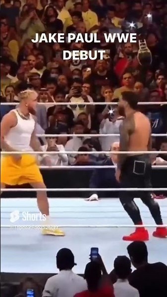 Jake Paul knockout the Usos in WWE 🥊