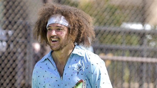 Iconic pop star Redfoo makes professional tennis debut