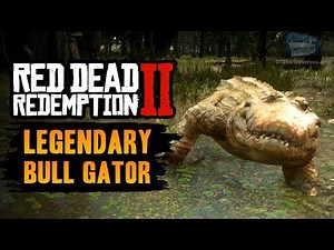 Red Dead Redemption 2 Legendary Animal - Legendary "Bull Gator" Alligator