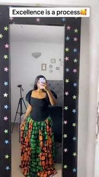 Excellence is a process. From threading to a stunning dress 🪡👗